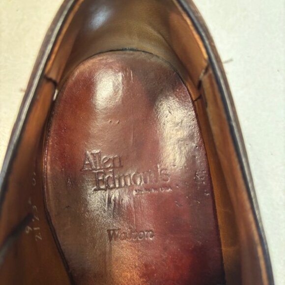 Allen Edmonds Split Toe Walton Size 9 EEE - Picture 4 of 5